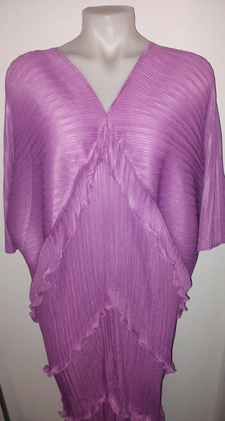 Ruffle Solid Color Dress