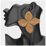 Oversized Flower Earrings