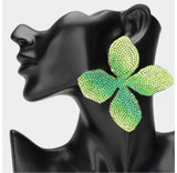 Oversized Flower Earrings