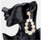 Oversized Pearl Ball Earrings