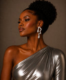 Oversized Diamond Design Earrings