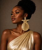 Oversized Star Shell Earrings