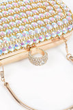 Crystal Iconic Convertible Box Clutch