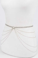 Layered Iconic Chain Belt