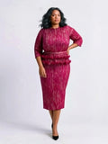 Pink Ruffle Dress