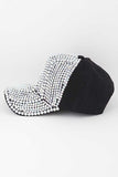 Pearl Crystal Embellished Fashion Cap