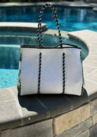 The Penny Palm Neoprene Tote