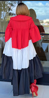 Multi Loose Colorful Dress