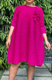 Solid Color Spring Dress