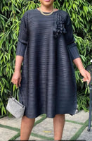 Solid Color Spring Dress