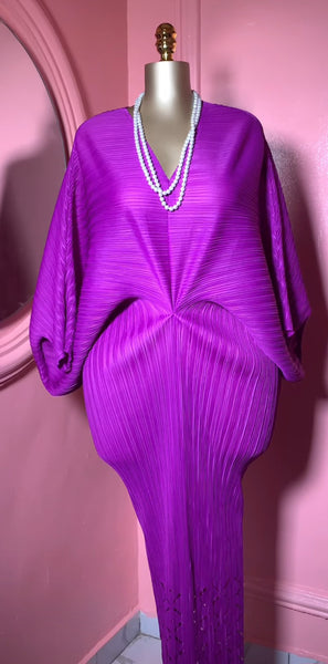Vibrant Solid Tassel Color Dress