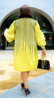 Yellow Petal Rose Sleeve