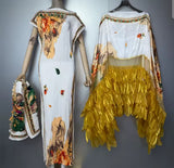 Silk Petal Shaw & Dress