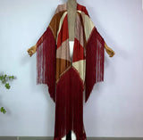 Silk Burgundy Kimino